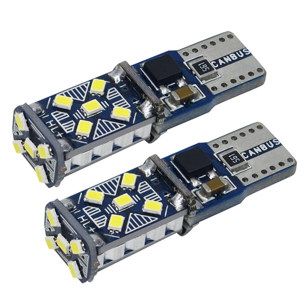 Speravity 2 uds T10 luces LED superbrillantes para aparcamiento de coche 168 2825 bombillas laterales de giro de cuña para coche lámpara de Bombillas para automóviles Rosado Speravity VI000956-04