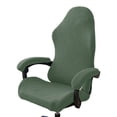 thumbnail image 5 of NIBOLOG Universal Gaming Chair Cover Elastic Fabric Wear Resistant Moisture-Wicking Breathable Decorative Chair Protector Armchair Seat Cover, 5 of 8
