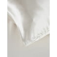 thumbnail image 7 of Move Over Taupe Satin Pillowcases Queen, Silk like Satin Pillow Cover Set of 2, Silky Microfiber Solid Pattern, 2 Pack, 7 of 7