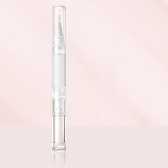 Nail Nutrition Oil Pen 2ml - Cuticle & Nail Moisturizer, Brightening Nail Care, Cosmetics Nail Strengthener, Portable Brush for Home or Salon Manicure, Hydrating & Smooth, Lily Makeup Organizers