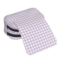 thumbnail image 4 of Disketp Purple Checkboard Estuche de Lápices de Doble Capa con Tapa Abatible y Cremallera, Organizador Escolar para Adolescentes y Adultos, 4 of 7