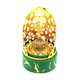thumbnail image 1 of Quemador de incienso dorado, decoración de carbón, soporte para espirales de incienso, tapa de escritorio verde con tapa, 1 of 9