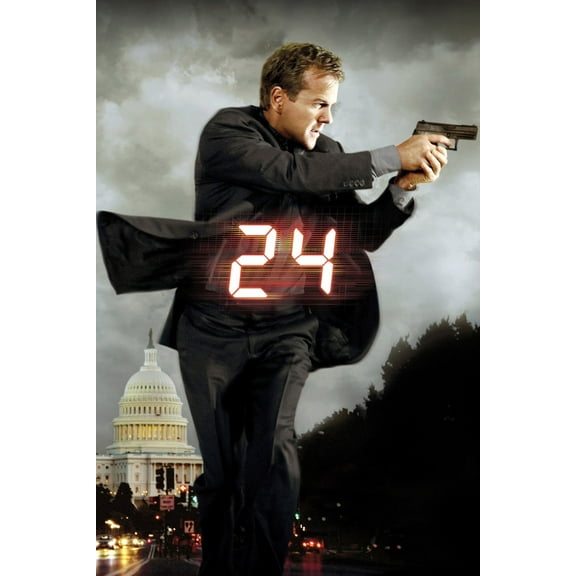 24 (2001–2017) Complete Collection DVD - Action, Crime, Drama [10 seasons including 24: live another day & 24: Legacy]