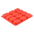 thumbnail image 2 of Molde de la hornada de silicona antiadherente 12 Cavity Chocolate Jelly Mold Maker Fabricante de la bandeja Postre Cocina Fiesta Utensilio Bakeware Regalo Inevent HA010036-00, 2 of 6