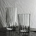 thumbnail image 6 of Etched Stemless Water Tumblers, Clear Textured Lead-free Drinking Glass Cups, Dishwasher Safe, 6 of 7
