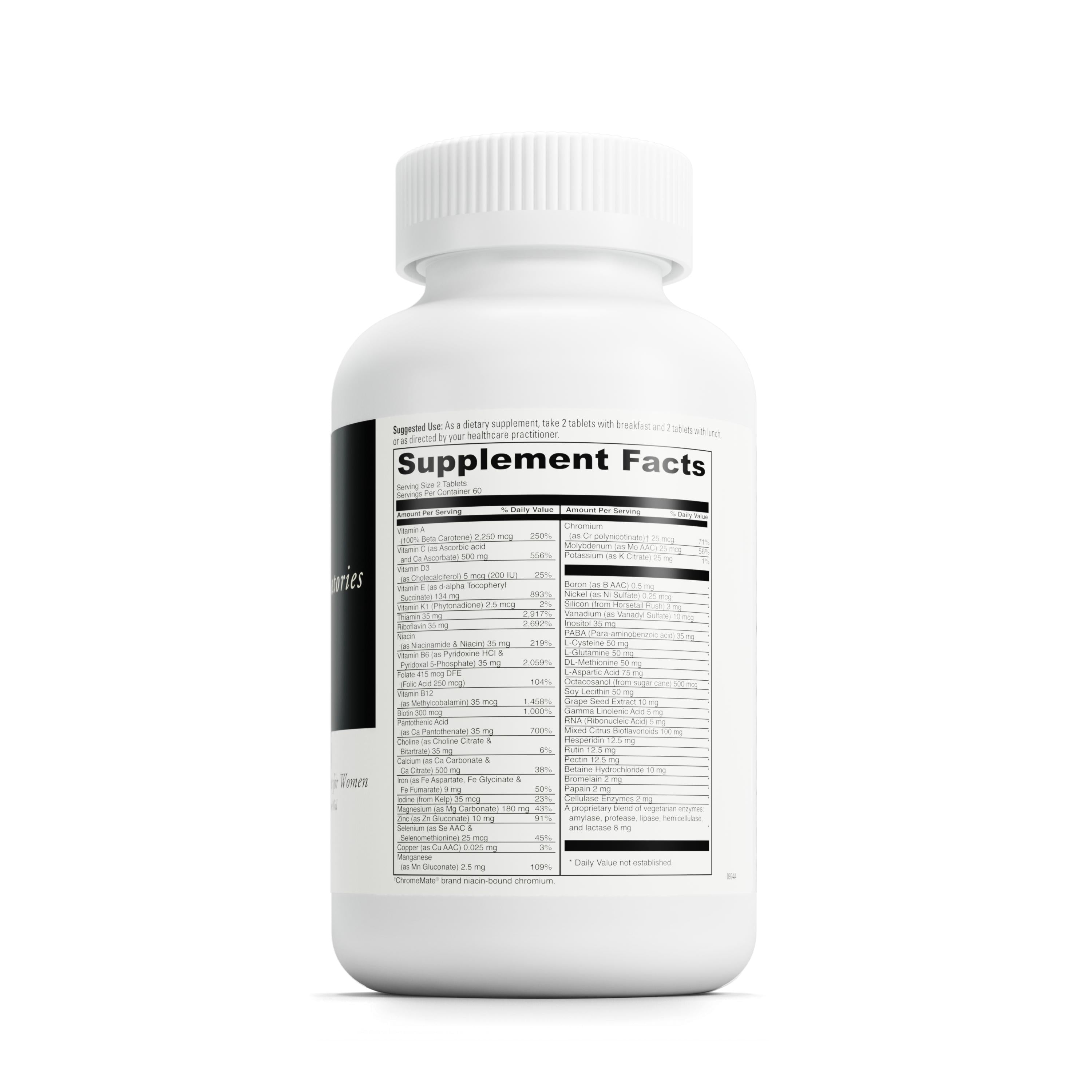 DaVinci Labs Spectra Woman - Multivitamin to Support Bone & Digestive Health - 120 Tablets
