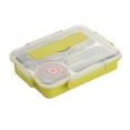thumbnail image 1 of CNKOO Lunch Box Stainless Steel Leak-Proof Food Case Heat Insulation Meal Storage Container  Fruit Green  L, 1 of 10