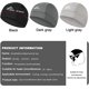 thumbnail image 3 of Pack de 2 gorros de ciclismo para hombre, calavera que absorbe la humedad, elásticos, 3 of 5