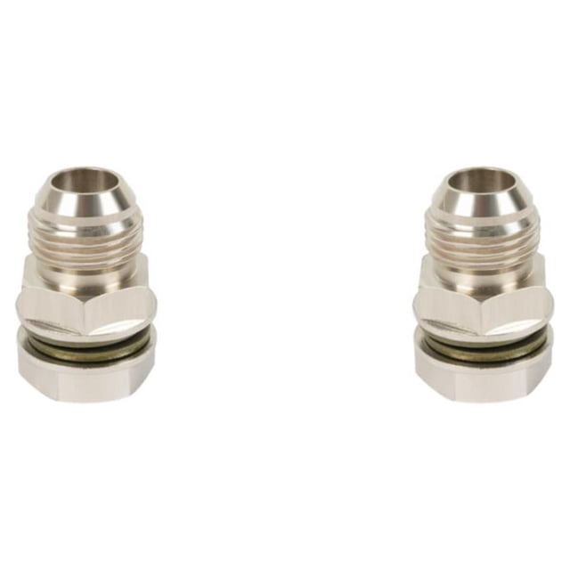 ZheElen Easy To Install Turbocharger Oil Pan With Return Drain Adapter Improved Exhaust 2Set