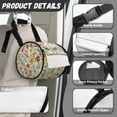 thumbnail image 6 of ZIATUBLE Floral Toilet Paper Storage Holder Dustproof Travel Hanging Tissue Box Reusable Paper Dust Cover Case Lightweight Camping Toilet Paper Pack for Easy Storage and Carrying, 6 of 7