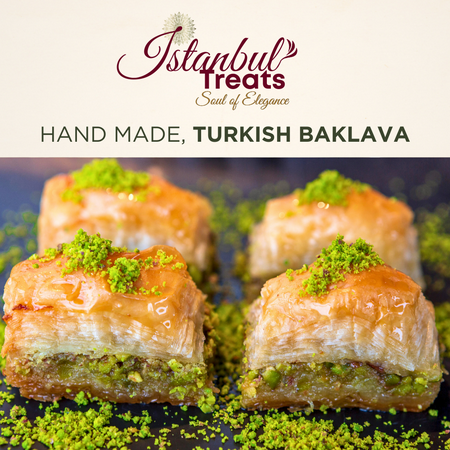Pistachio Baklava – 1kg | Traditional Sweet & Cris