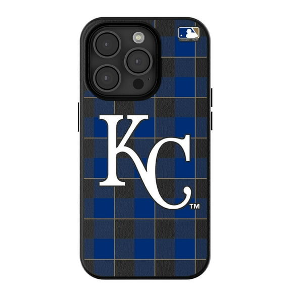 Keyscaper Kansas City Royals Plaid Magnetic Bump iPhone Case