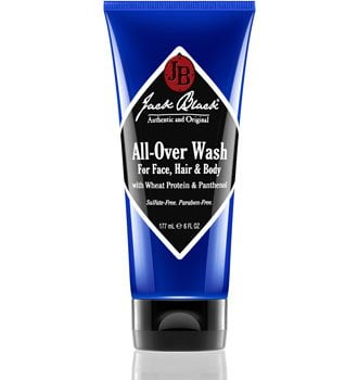 Jack Black All-Over Wash For Face, Hair & Body (no color, 10 fl. oz.)