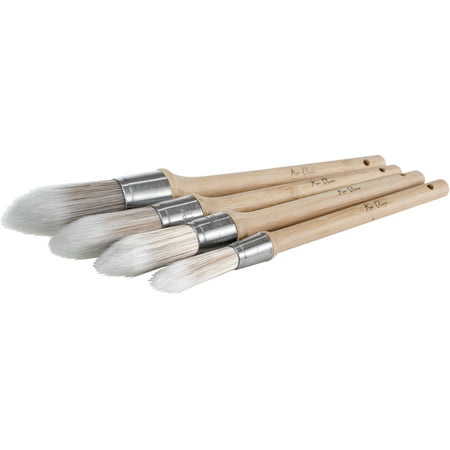 UPC: 0852311007915 | Ken Oliver Stencil Brush  4/Pkg.