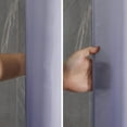 thumbnail image 6 of Shower Curtain for Bathroom Mould Proof Resistant Polyester Fabric Bath Curtain Waterproof Washable with 6 Hooks for Wetroom White to Black Narrow, 6 of 13