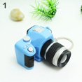 thumbnail image 4 of UDIYO Cute Mini Digital Single Lens Reflex DSLR Camera Style LED Flash Light Keychain, 4 of 6