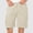Beige, variant on WWV Cargo Shorts Men Work Shorts for Men Construction Pockets Drawstring Shorts Solid Color Casual Comfy Loose Fit Outdoor Running Workwear Pants Beige L