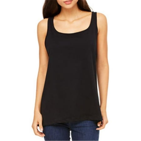BELLA+CANVAS - Bella 6488 Ladies Relaxed Jersey Tank - Black, Large ...