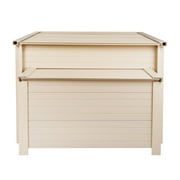 New Age Pet® ECOFLEX® Fontana Jumbo Chicken Coop, in Red or Tan, for 4 to 6 Chickens