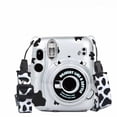 thumbnail image 3 of For Fujifilm Instax Mini 11 Camera - 3-in-1 Clear Crystal Protective Case Set with Photo Pocket, Shoulder Strap & Stickers, Transparent Hard Shell, 3 of 10