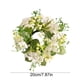 thumbnail image 3 of Guirnaldas de flores artificiales de primavera y verano, mini velas florales para bodas, coronas de boda, centros de mesa, fiestas, decoración de puertas del hogar, velas de plástico., 3 of 6