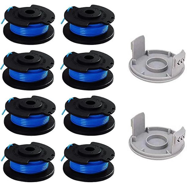 10 paquetes de carretes de repuesto para recortadora de hilo de 0,065 pulgadas para Ryobi 18v, 24v, 40v, compatible con Ryobi One+ Ac14rl3a, recortadora de hilo inalámbrica de 11 pies