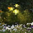 thumbnail image 5 of TERGAYEE Solar Garden Lights Outdoor,Solar Garden Lights with Daffodil Flowers Solar Garden Stake Lights for Garden Patio Yard Pathway Decoration, 5 of 7