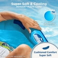 thumbnail image 4 of Aqua-Leisure Supreme Multi-Position Hex Pool Lounge and Chair, Luxury Fabric, Blue Fern, 4 of 5