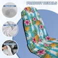 thumbnail image 6 of XYZCANDO Pineapple Car Seat Cover Towel Florals Cars Seats Cover Protector Front Seats Anti-Slip Car Sport Towel Seat Cushion with Storage Bag Universal Fit for Cars SUV Sedans, 6 of 7