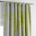 thumbnail image 2 of Half Price Drapes Printed Temple Garden Blue Room Darkening Curtains for Bedroom(1 Panel), 50W X 96L, 2 of 10