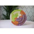 thumbnail image 2 of Woven Rustic Wall Art Hanging Plate Boho Chic Decor Decorative Fruit Handmade Basket Wicker Storage for Living Room Kitchen Farmhouse Set of 3 Multi-Color - Medium, 2 of 8