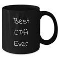 thumbnail image 2 of Best CPA Ever Gifts | Black Coffee Mug | CPA Gifts for Father's Day Unique Gifts | Funny CPA Mug | Gifts from Daughter to Dad, 2 of 5