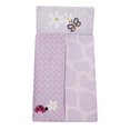 thumbnail image 6 of Lambs & Ivy Ladybug Jungle 4-Piece Crib Bedding Set - Brown, Purple, Animals, 6 of 6