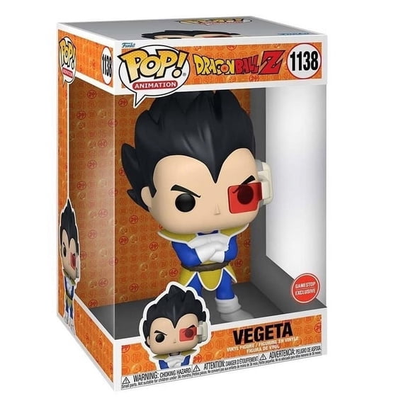 Funko POP Jumbo: Dragonball Z- Vegeta Toy Figures 21x33x21cm