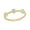 Yellow- Gold Vermeil Plated Silver, variant on 1/20 Ct Natural Diamond Band Ring for Women 925 Sterling Silver Rose Gold Vermeil Stackable Jewelry Gift for Her