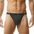 thumbnail image 2 of XDZJLR Mens Swim Briefs Swimming Pants With Nylon Lifting Beach Leisure Spring Pants Breathable Beachwear Black, 2 of 5