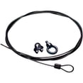 thumbnail image 1 of Cable Negro Bogen de 10 Pies y Abrazadera, 1 of 1