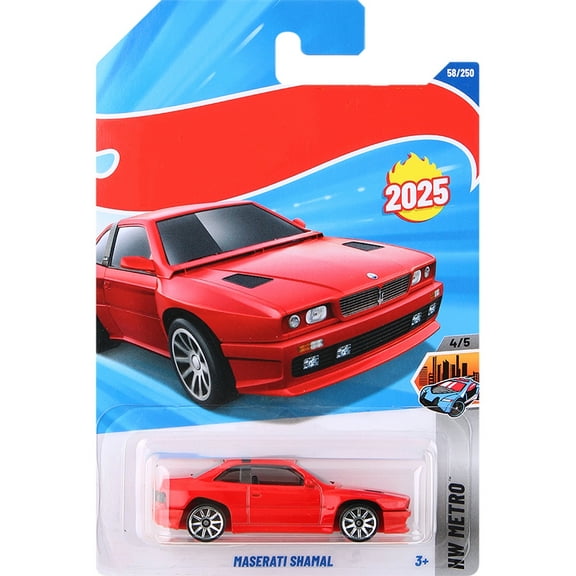HW 2025 Maserati Shamal (Red) HW Metro