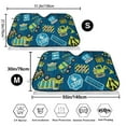 thumbnail image 3 of Fotbe Machinery Road Construction Car Windshield Sunshade | Sun Visor Protector Front Window Shade, Keeps Out UV Rays, Keeps Your Vehicle Cool-Medium, 3 of 7