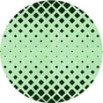 thumbnail image 1 of Ahgly Company Machine Washable Indoor Round Transitional Mint Green Area Rugs, 3' Round, 1 of 7