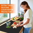 thumbnail image 5 of Goldeer Extra Large Silicone Countertop Protector Mat – Heat Resistant, Non-Slip Kitchen Mat for Counter, Desk, Crafts, 5 of 8