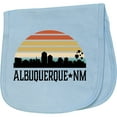 thumbnail image 2 of Inktastic Albuquerque New Mexico Skyline Baby Burp Cloth, 2 of 3