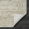 thumbnail image 6 of LR Home Brielle Roshni Abstract Indoor Polyester Blend Area Rug, Beige/Gray, 5' x 7'11", 6 of 9