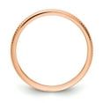 thumbnail image 2 of 10K Rose Gold 1.2mm Bead Stackable Band - Size 6, 2 of 3
