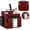 Red, variant on Portable Shower Caddy College Dorm Room Essential, Shower Caddy Tote Bag for Student, Girl, Women, Separate Compartment, Large Capacity, Quick Dry Mesh Base for Travel, Gym, Camp, Red