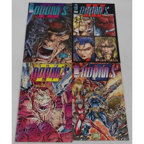Doom's IV #1-4 VF/NM complete series Rob Liefeld ; Image