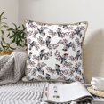 thumbnail image 4 of KLL Bird Decorative Throw Pillow Covers Velvet Soft for Couch Sofa Bedroom Living Room Outdoor (No pillow core)- 16"x16", 4 of 5