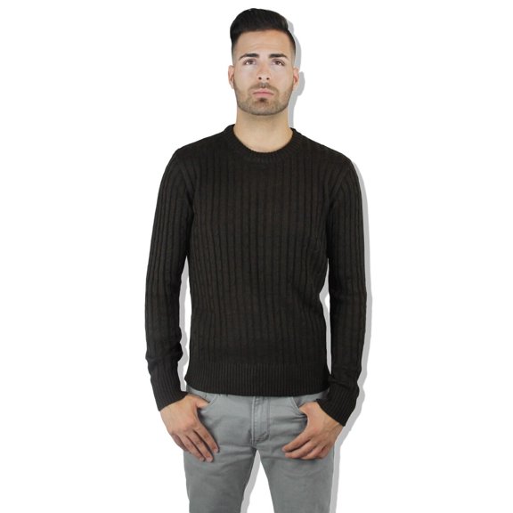Blue Ocean Mens Cable Crew Neck Sweater (sw-333)