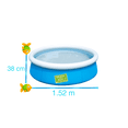 thumbnail image 2 of Alberca Inflable Infantil Splash and Play Bestway Plástico PVC Resistente 152 cm, 2 of 3