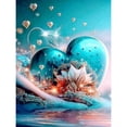 thumbnail image 1 of 5D DIY Taladro Diamante Pintura Playa Romance Kit Del 30x40cm, 1 of 9